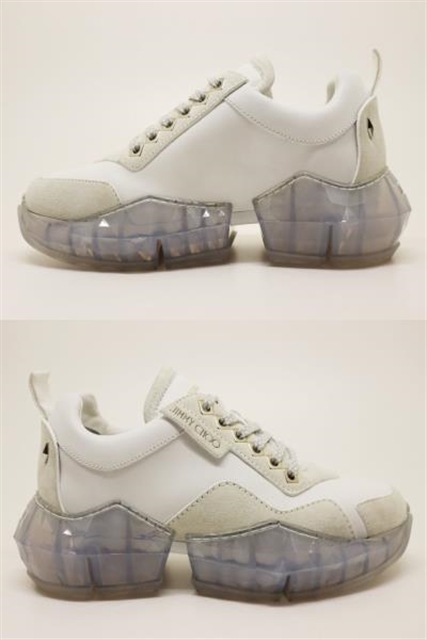 Jimmy Choo ジミーチュウ Diamond M スニーカー メンズ 40 ホワイト レザー Diamondmocu 定価 125 400 0 の購入なら 質 の大黒屋 公式