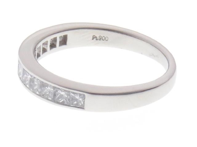 Jewelry ノンブランドジュエリー ダイヤモンド リング プリンセスカット プラチナ Pt900 D0 81 4 8g 13号 430 の購入なら 質 の大黒屋 公式