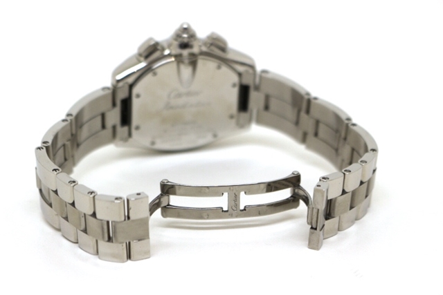 Cartier カルティエ 時計 ロードスター クロノグラフ W619x6 シルバー文字盤 ステンレススチール メンズ 自動巻き 外装仕上げ済み 0 の購入なら 質 の大黒屋 公式