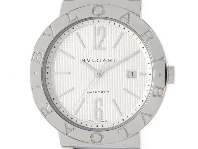 Bvlgari ブルガリブルガリ メンズ 男性用腕時計 オートマチック 白文字盤 ステンレス 42ssauto 474 の購入なら 質 の大黒屋 公式