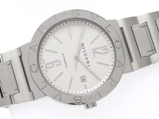 Bvlgari ブルガリブルガリ メンズ 男性用腕時計 オートマチック 白文字盤 ステンレス 42ssauto 474 の購入なら 質 の大黒屋 公式