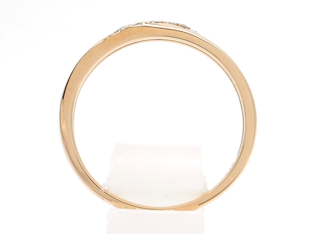 Vendome Aoyama ヴァンドーム青山 ダイヤリング ピンクゴールド K10pg ダイヤモンド 1 5g 11号 0 の購入なら 質 の大黒屋 公式