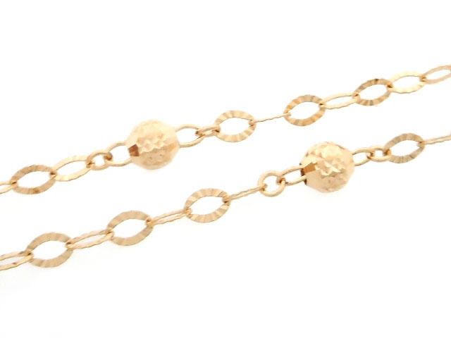 Jewelry ノンブランドジュエリー 貴金属 宝石 ネックレス ロングネックレス チェーン ピンクゴールド K18pg 2 5g 0 の購入なら 質 の大黒屋 公式