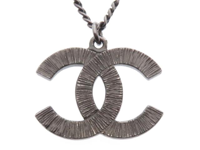 Chanel シャネル ネックレス ココマーク シルバー金具 435 の購入なら 質 の大黒屋 公式