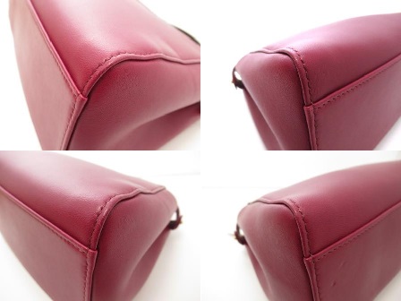 Fendi フェンディ バッグ ショルダーバッグ ミニピーカブー ボルドー カーフ 2bn244 432 の購入なら 質 の大黒屋 公式