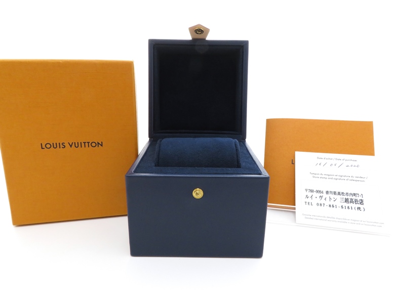 Louis Vuitton ルイヴィトン タンブールスリム モノグラム ホワイトgm Qa1z ホワイト文字盤 Ss 革ベルト ステンレス クオーツ 現行モデル メンズ レディース ユニセックス 時計 4 の購入なら 質 の大黒屋 公式