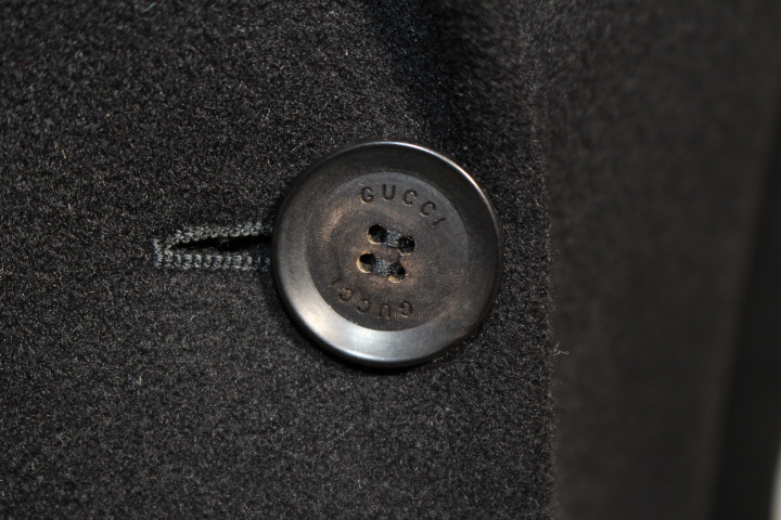Gucci グッチ コート レディース40 約sサイズ ブラック ウール zgw07 0 の購入なら 質 の大黒屋 公式