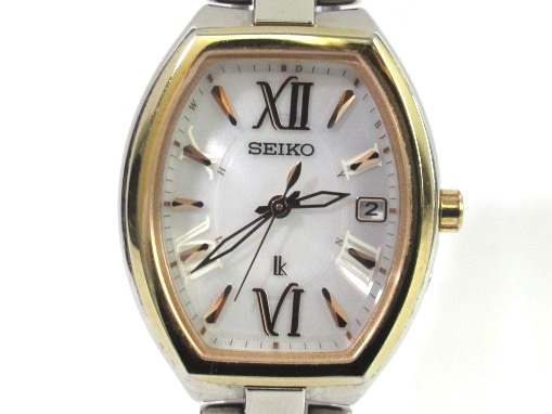 Seiko セイコー 時計 ウォッチ ルキア Ssqw028 1b22 0by0 ホワイト ソーラー 電波 レディース チタン 413 の購入なら 質 の大黒屋 公式