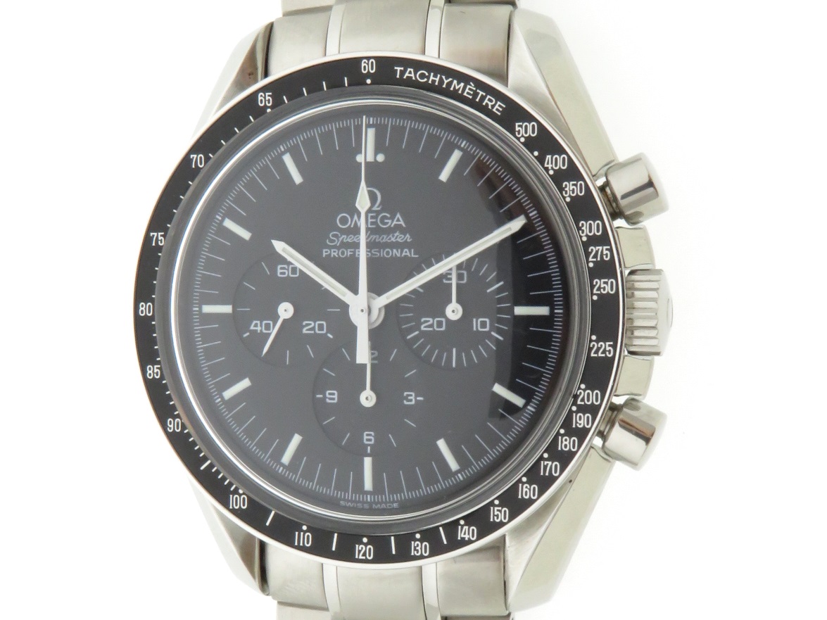 Omega オメガ スピードマスター プロフェッショナル 3570 50 手巻き ステンレス ブラック文字盤 431