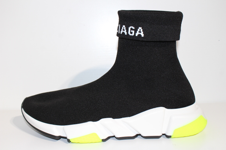 Balenciaga バレンシアガ スピードスニーカー ソックススニーカー メンズ42 約27 5cm ブラック ファブリック 年 0 の購入なら 質 の大黒屋 公式