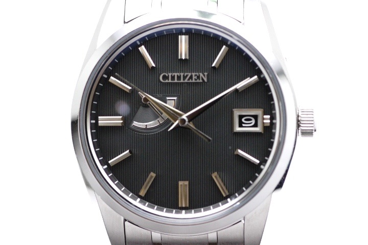 Citizen シチズン 時計 メンズ クオーツ ザ シチズン エコドライブ A010 T ブラック文字盤 ステンレス Hk 472 の購入なら 質 の大黒屋 公式