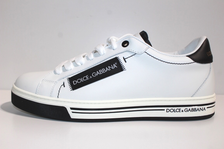 Dolce Gabbana ドルチェ ガッバーナ ドルガバ ローマスニーカー メンズ6ハーフ 約25 5cm ホワイト レザー 年 定価 73 700 0 の購入なら 質 の大黒屋 公式