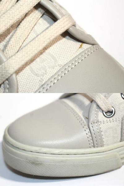 Gucci グッチ ハイカットスニーカー レディース34ハーフ 約21 5cm ベージュ Ggキャンバス 0 の購入なら 質 の大黒屋 公式