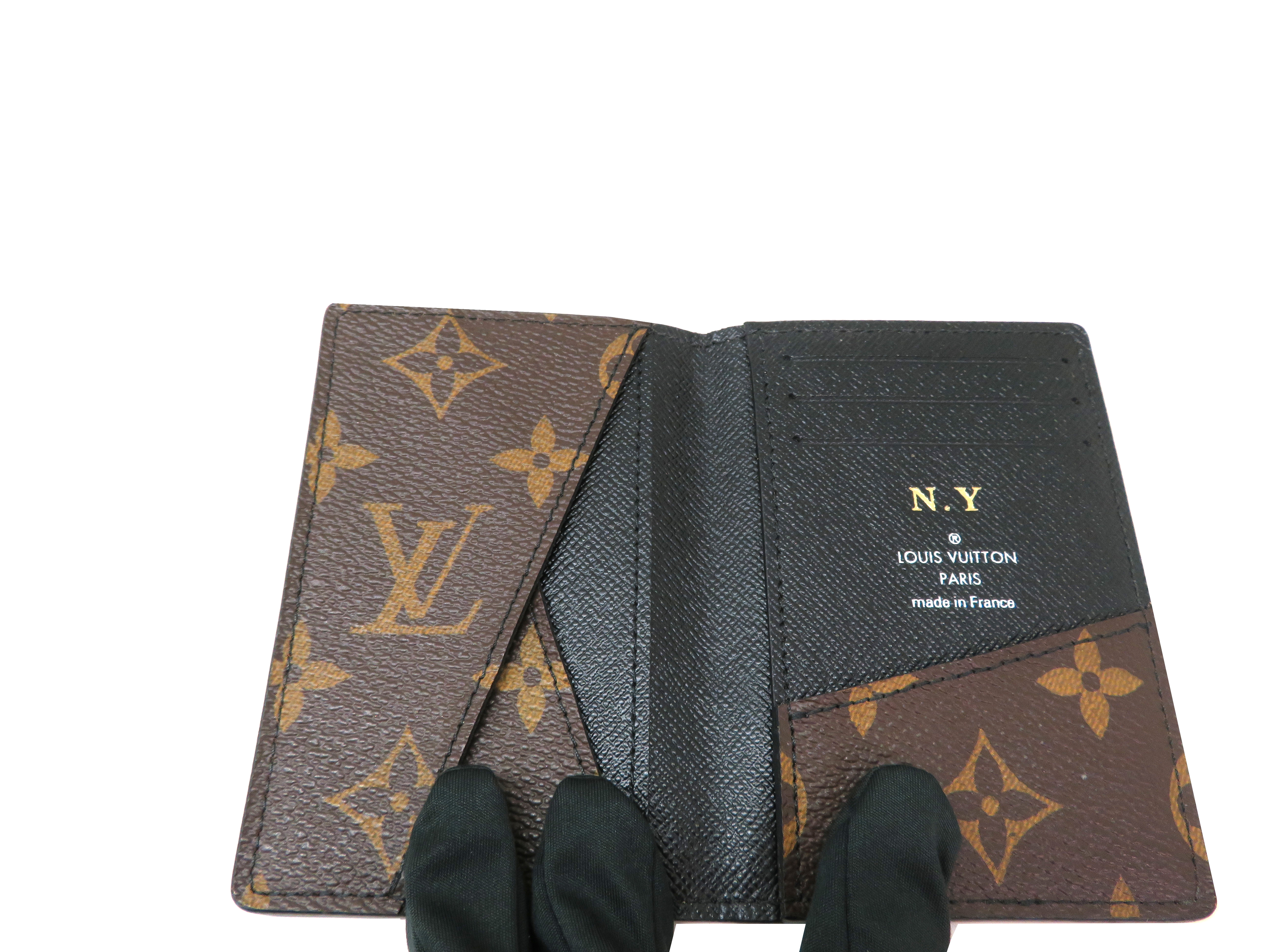 Louis Vuitton ルイヴィトン 財布 小物 オーガナイザー ドゥポッシュ モノグラム マカサー M イニシャル入り 4 の購入なら 質 の大黒屋 公式