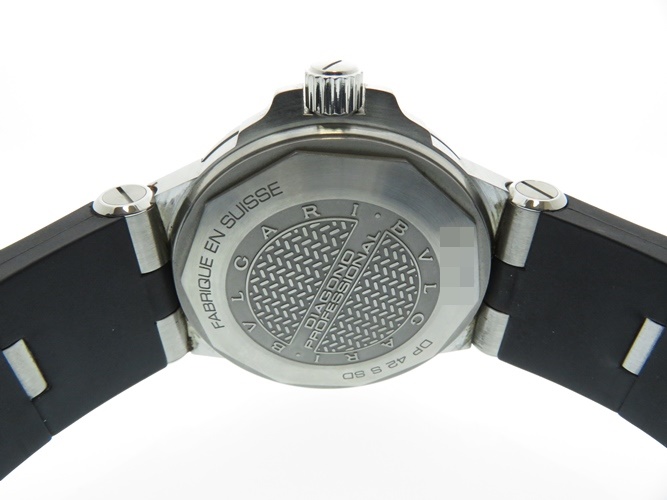 Bvlgari ブルガリ ディアゴノ プロフェッショナル アクア Dp42ssd Dp42bsvdsd ブラック文字盤 Ss ラバーベルト ステンレス 自動巻き 日付表示 ダイバーズウォッチ メンズウォッチ 時計 4 の購入なら 質 の大黒屋 公式