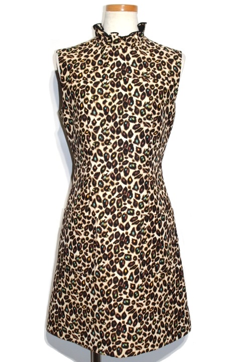 Louis Vuitton ルイヴィトン ノースリーブワンピース ドレス レディース34 レオパード ウール 年春夏 0 の購入なら 質 の大黒屋 公式