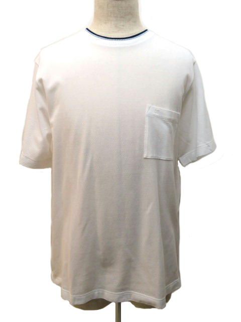 HERMES エルメス Tシャツ メンズ XL ホワイト コットン 【432】の購入なら「質」の大黒屋（公式）