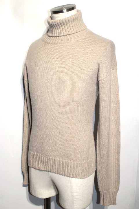 Hermes エルメス タートルネック セーター ニット メンズs ベージュ カシミヤ 432 の購入なら 質 の大黒屋 公式