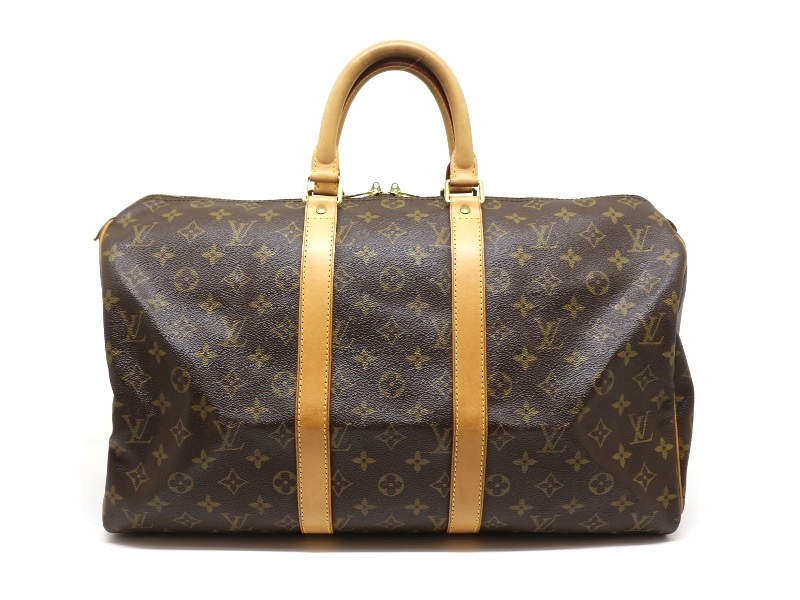 Louis Vuitton ボストンバッグ 大きめ ダークブラウン LOUIS VUITTON ルイヴィトン ボストンバッグ ユニセックス