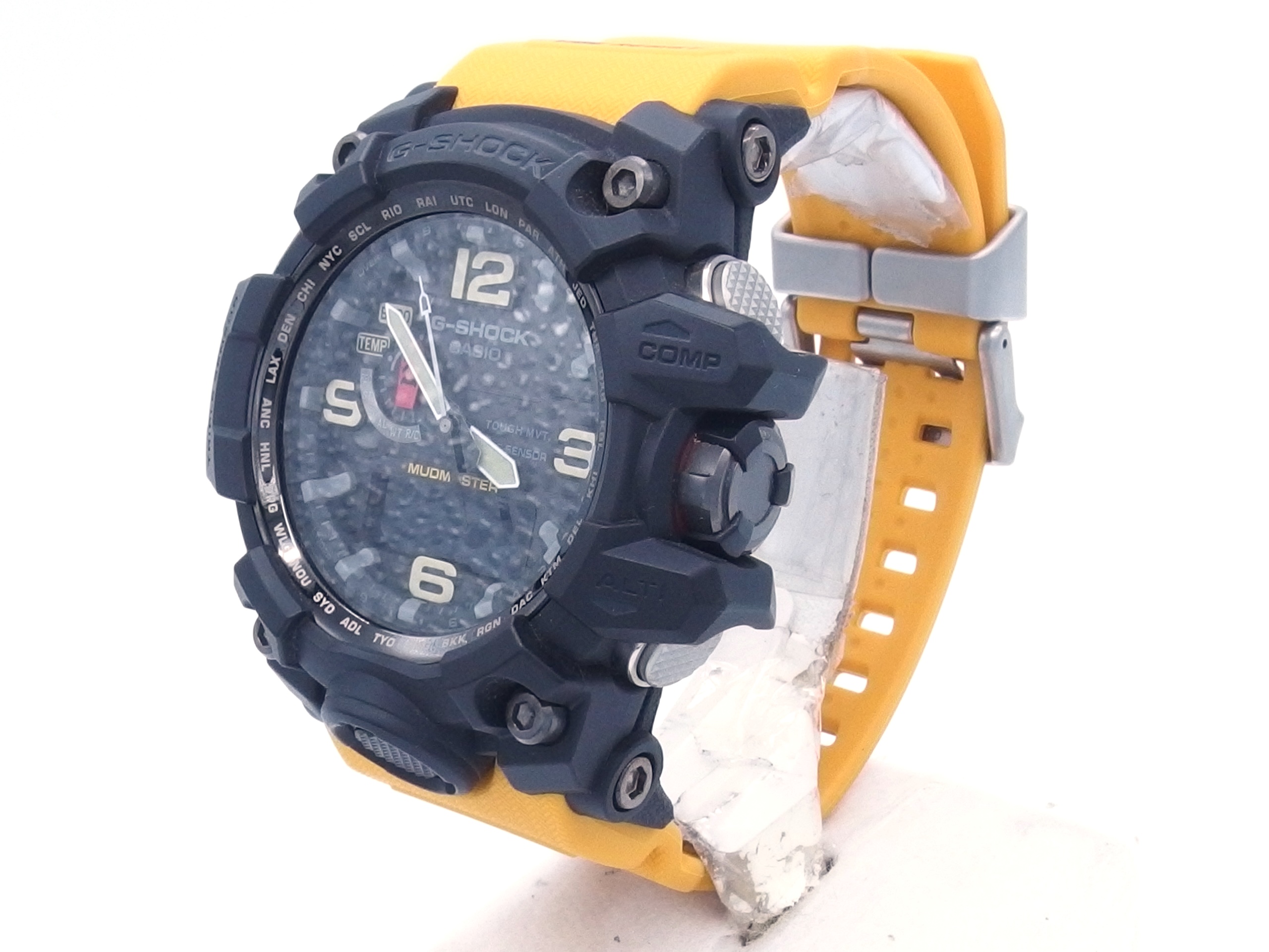 G Shock マッドマスター Gwg 1000 1a９j ソーラ 電波 ラバー イエロー ブラック 432 の購入なら 質 の大黒屋 公式