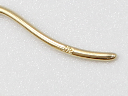 Star Jewelry スタージュエリー ピアス Moon Settingピアス イエローゴールド ダイヤモンド 0 8ｇの購入なら 質 の大黒屋 公式